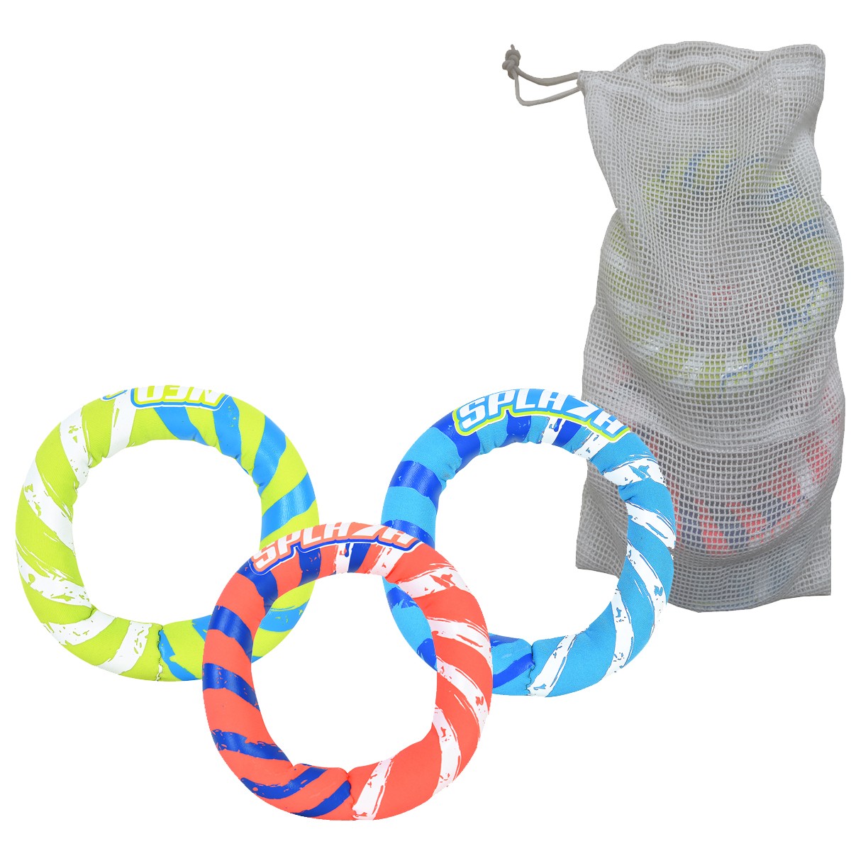 Σετ παιχνίδια βυθού Νeοprene Diving 3 Rings cotton δίχτυ